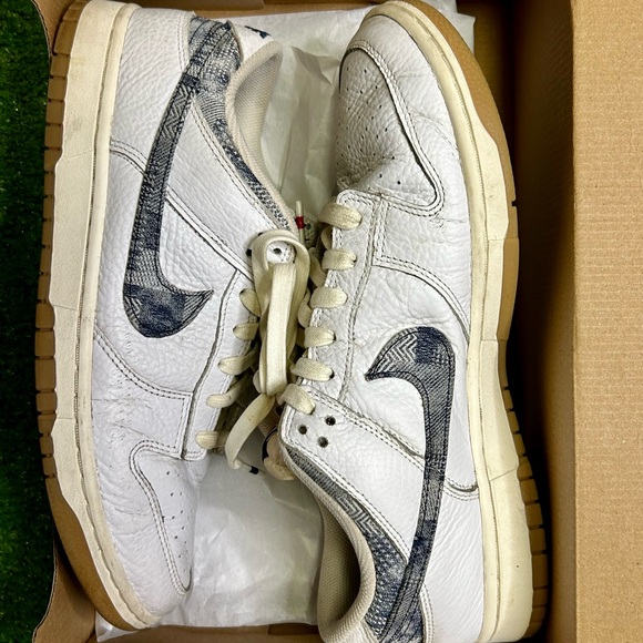 Nike Dunk Low “washed denim” Size 11 - Picture 7 of 9